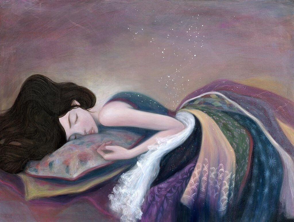 Спящая Женщина Картинки
