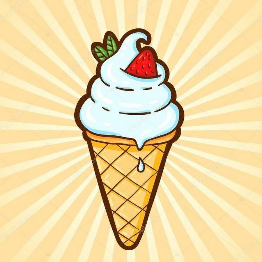 Рисунок мороженого