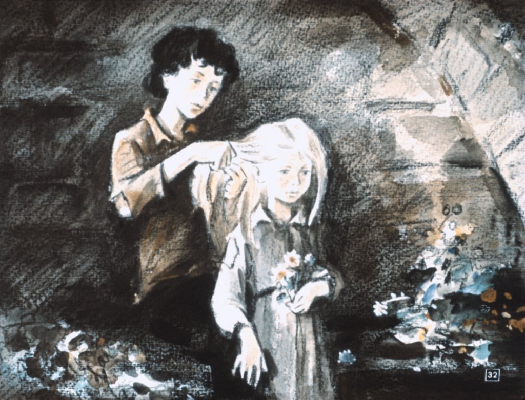 Иллюстрации к детям подземелья Короленко