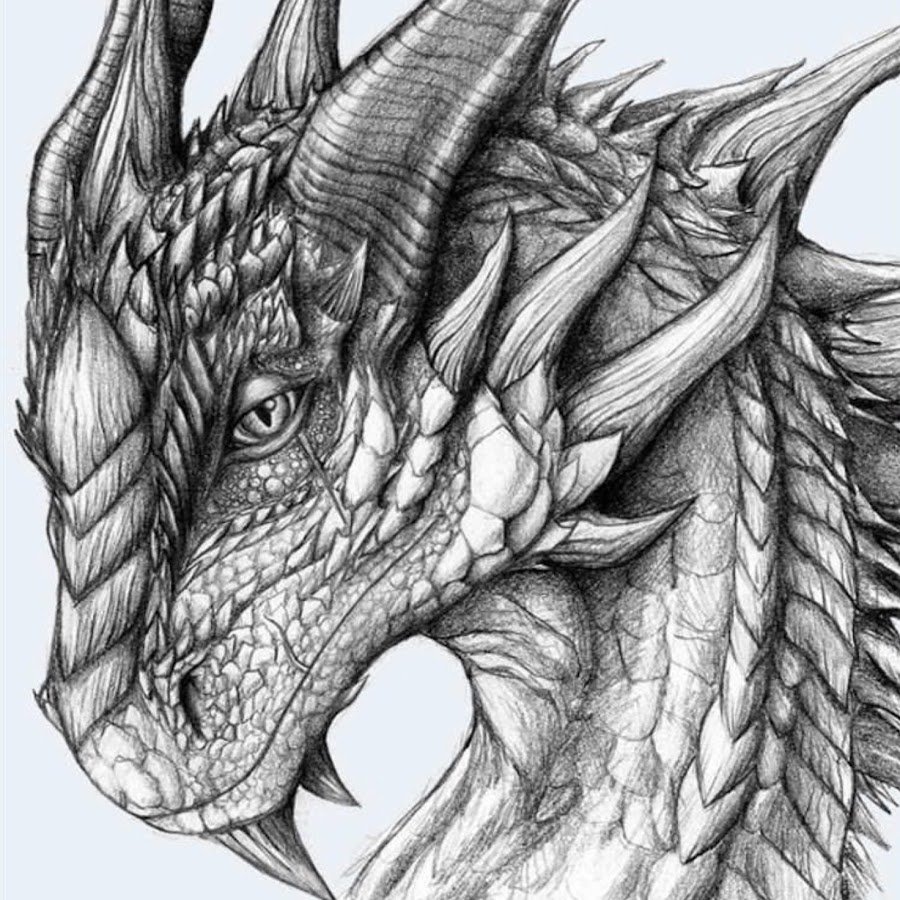 3d дракон рисунки