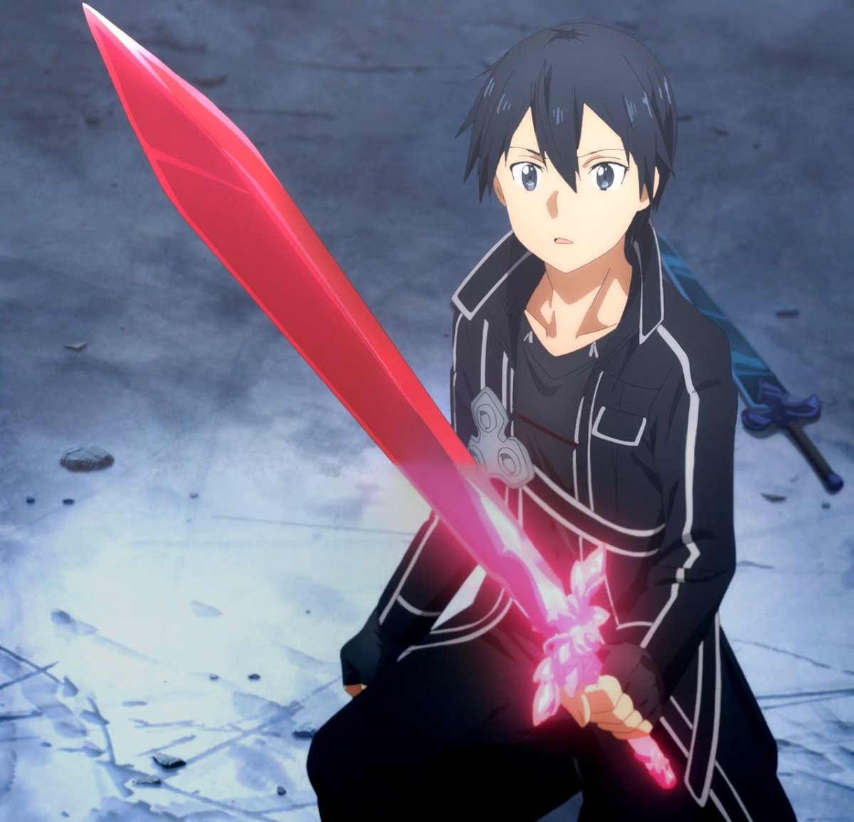 Аниме Sword Art online мечи Кирито