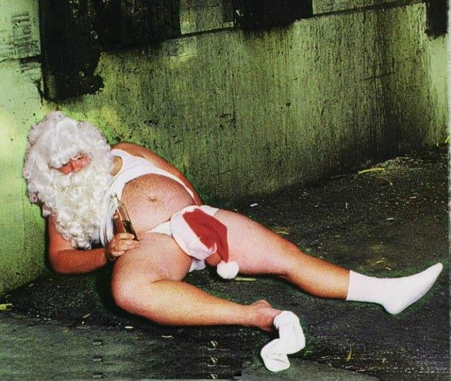 Пьяный Голый Дед