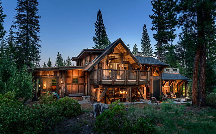Самые красивые деревянные дома мира фото