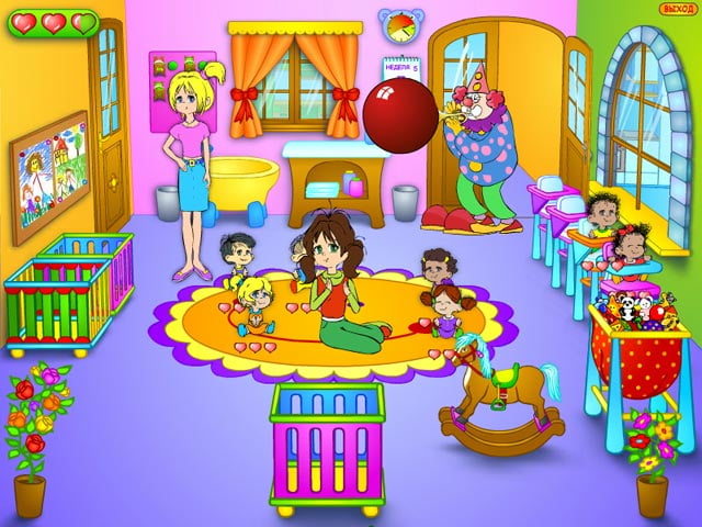 Картинка мальчики и девочки в детском саду