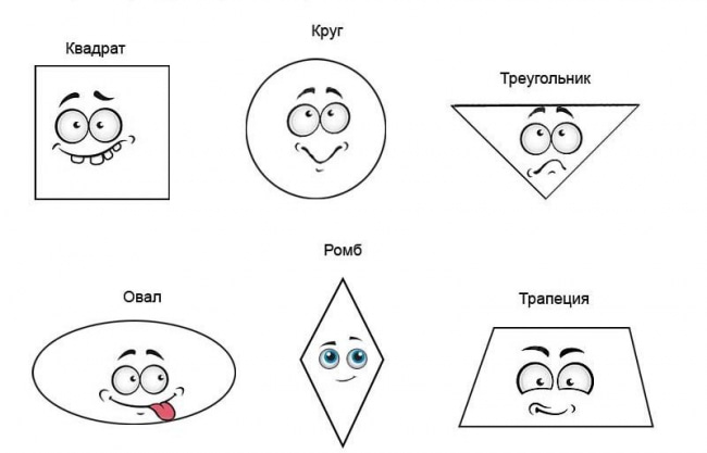 Что бывает треугольной формы картинки для детей