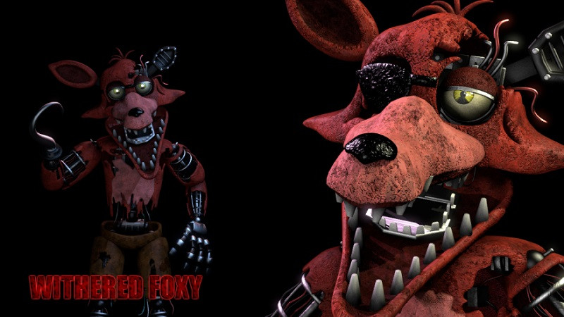 Картинка фокси fnaf 2