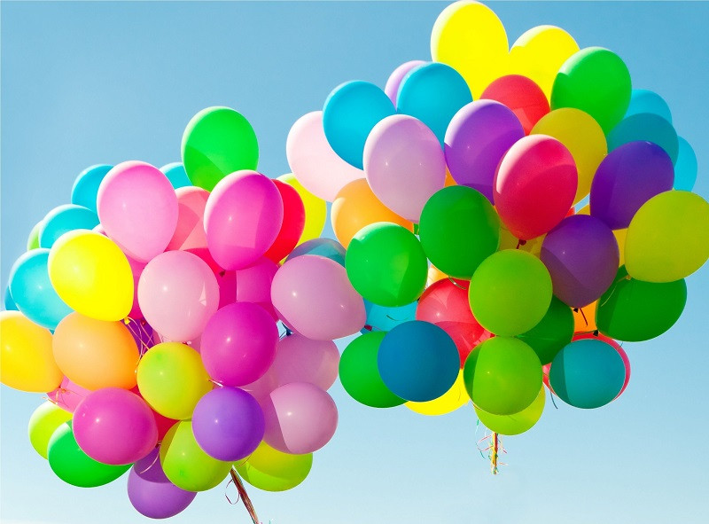 Поздравление с днем рождения шарики воздушные картинки
