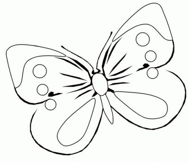 Бабочки картинки нарисовать