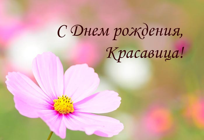 Картинка с днем рождения красотуля