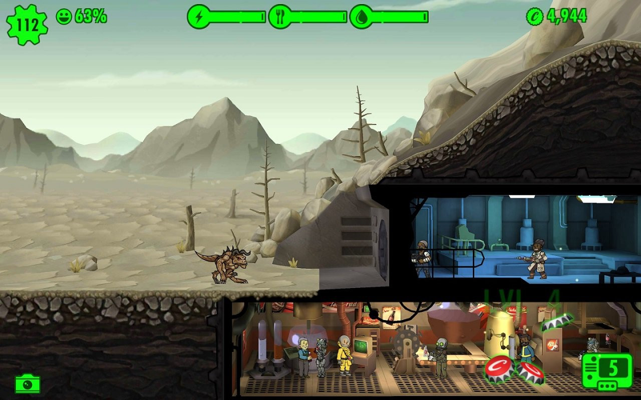 Почему не строится оружейная мастерская в fallout shelter