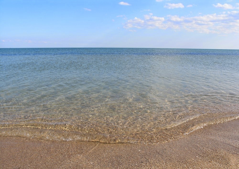 Закат азовское море фото