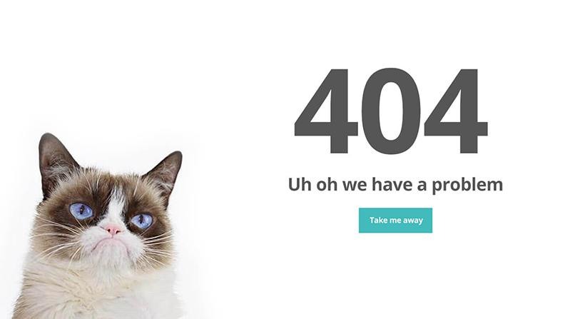 Картинка 404 ошибка