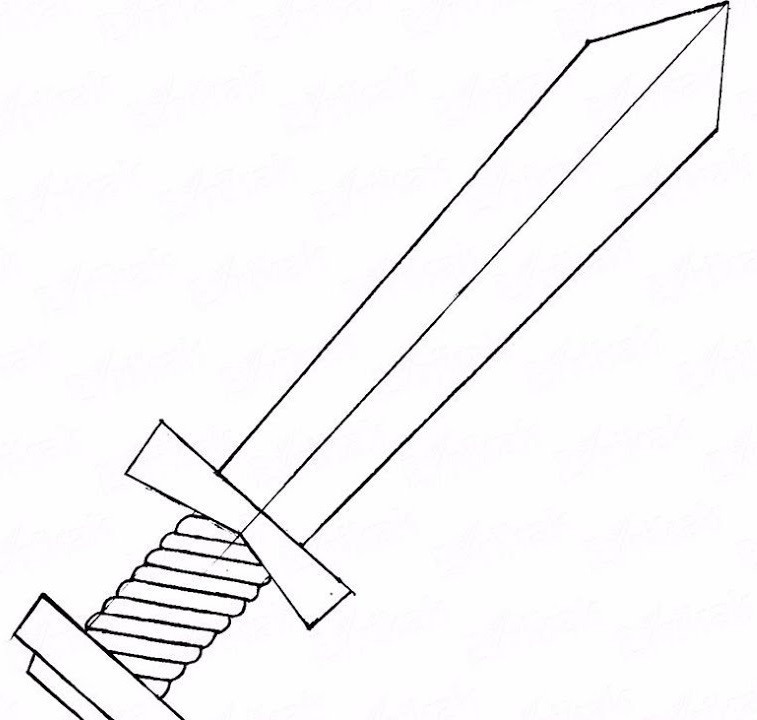 Меч картинка для детей