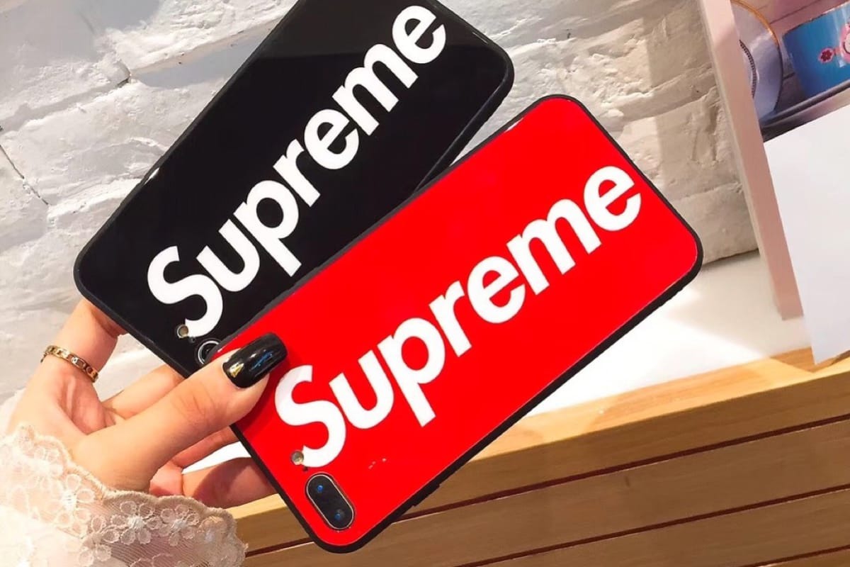 Надпись supreme для фотошопа