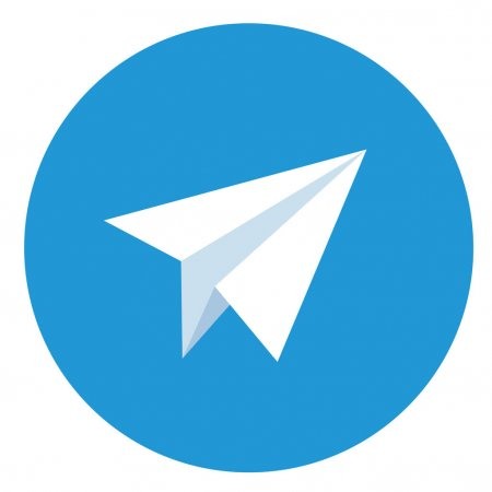 Значок телеграмм на прозрачном фоне для фотошопа