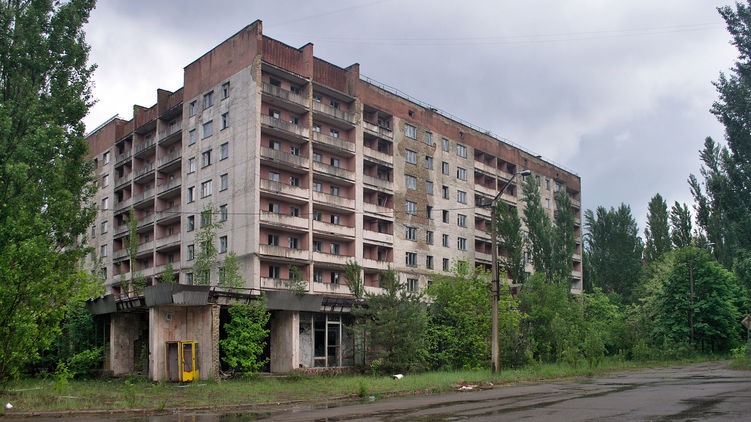 Чернобыль черно белое фото