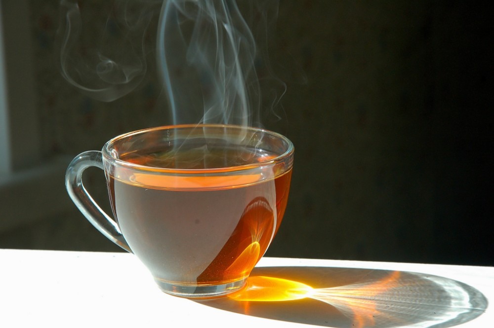 Фото прилавок с чаем