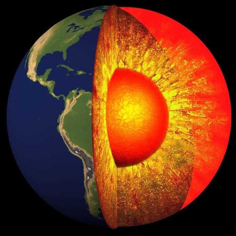 Ядро солнца фото