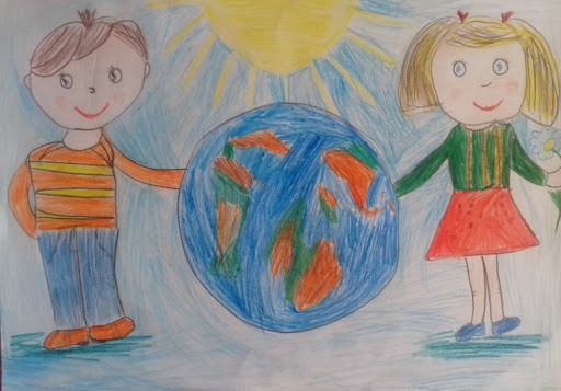 Мир в наших руках рисунки детей