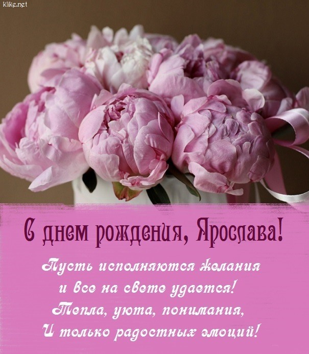 Красивые картинки С Днем Рождения, Ярослава! (35 открыток)