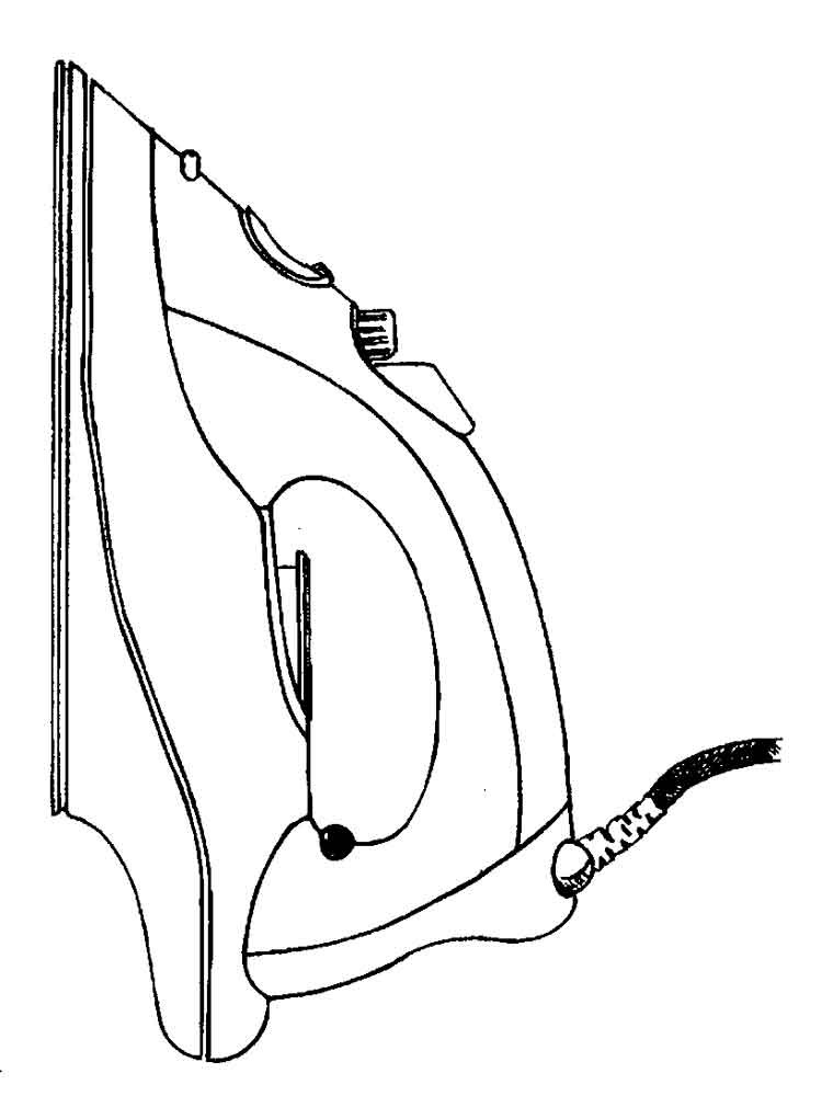 Рисунок современного утюга