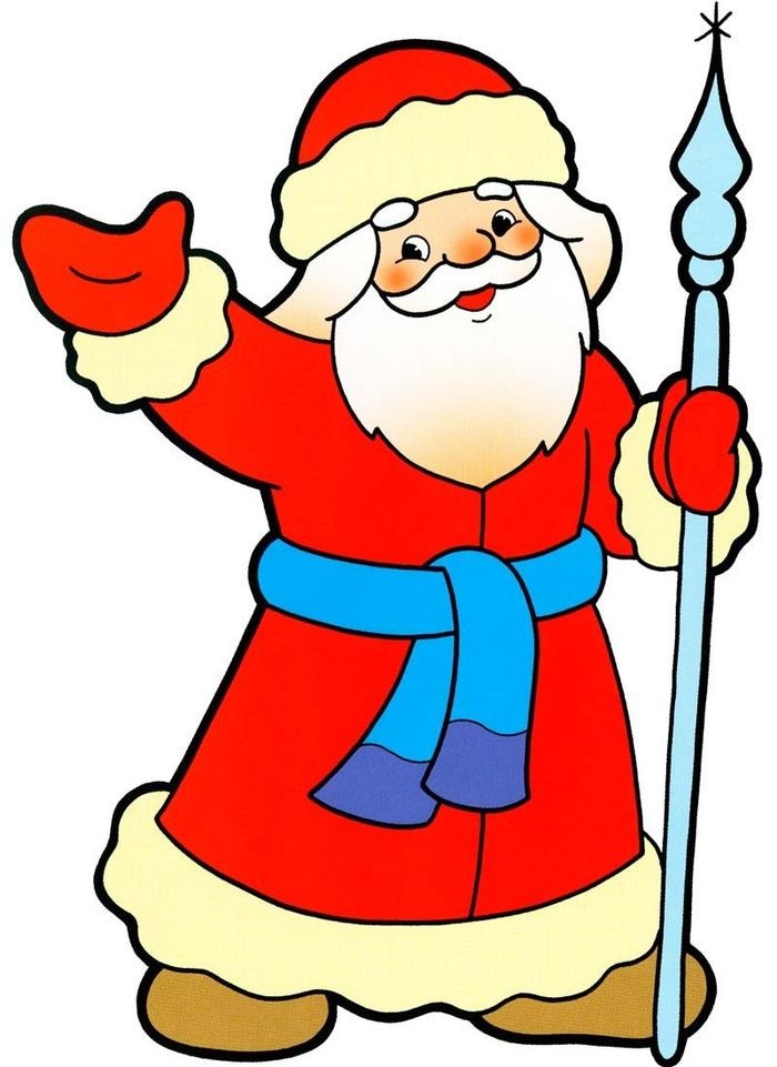 Рисунки Деда Мороза для срисовки (35 фото) • Прикольные картинки и позитив