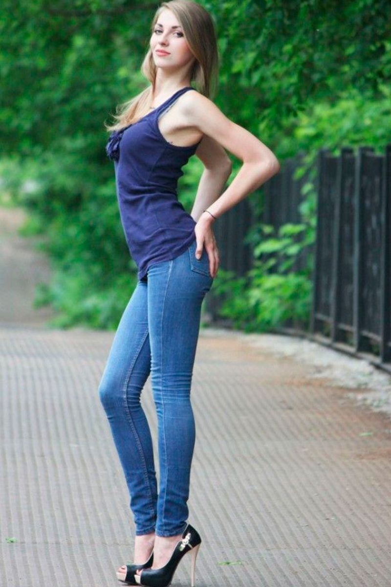 Русские девушки джинсах