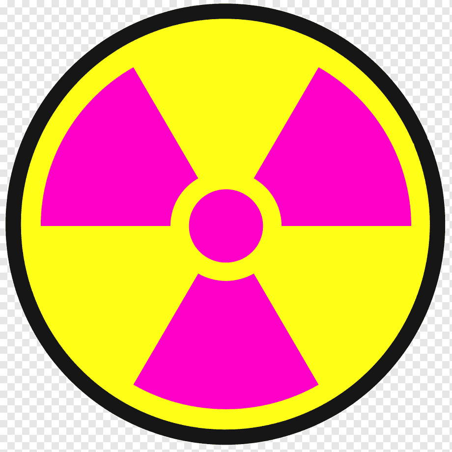 Знак знак радиации