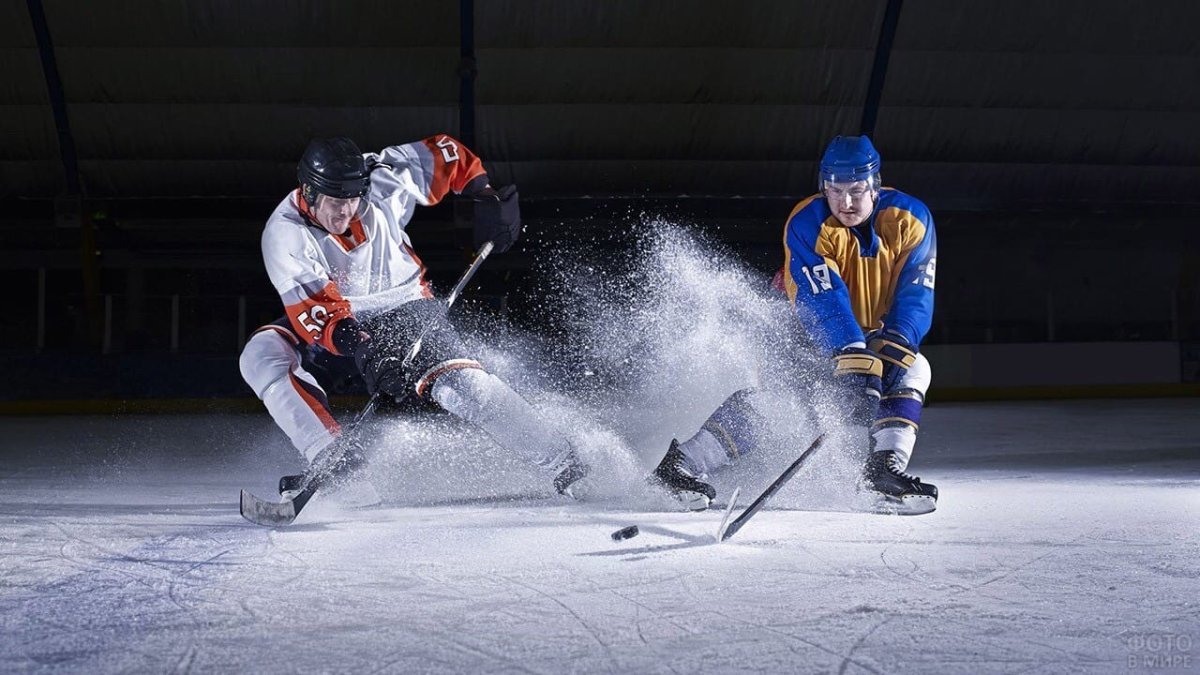 Хоккей с шайбой, хоккей на льду