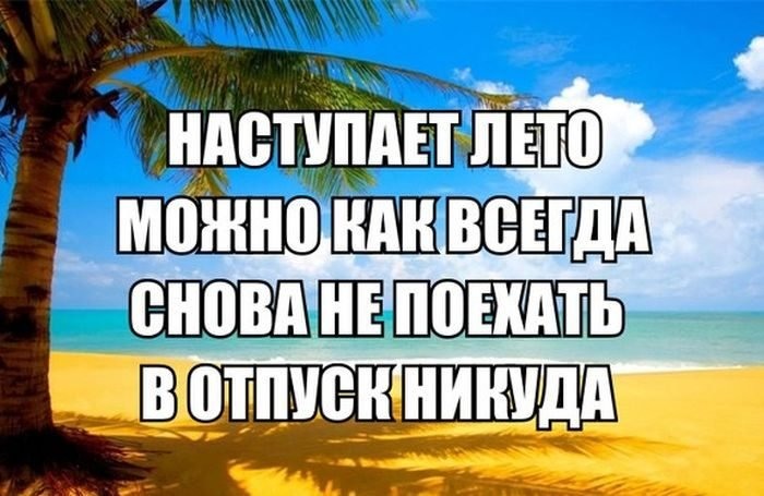 Веселые картинки про лето с надписями прикольные