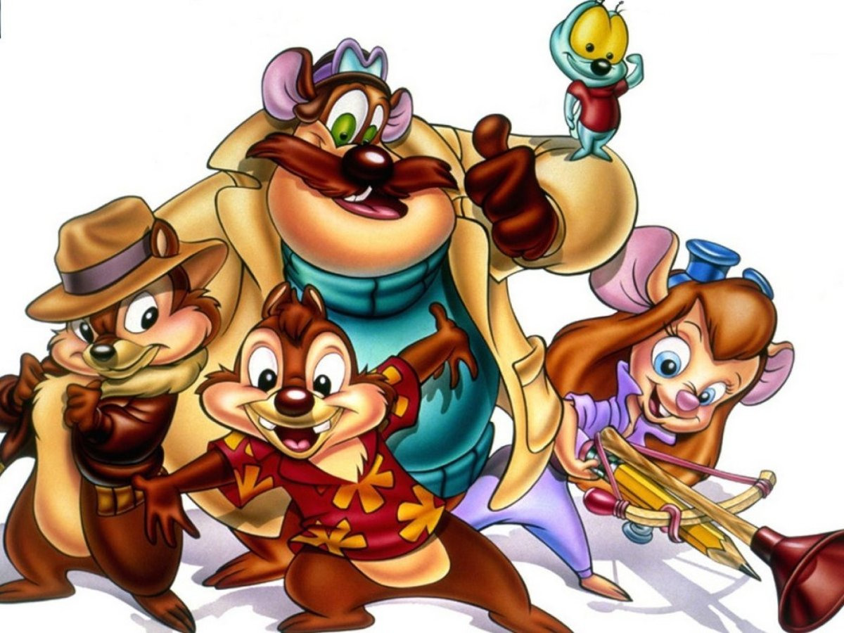 chip n dale rescue rangers coloring page printable