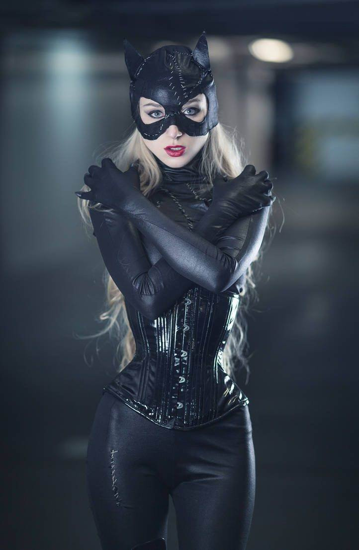 Cosplay Catwoman кошка
