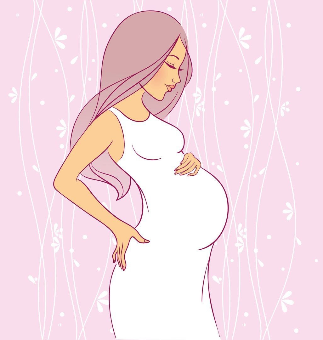 Иллюстрации беременных