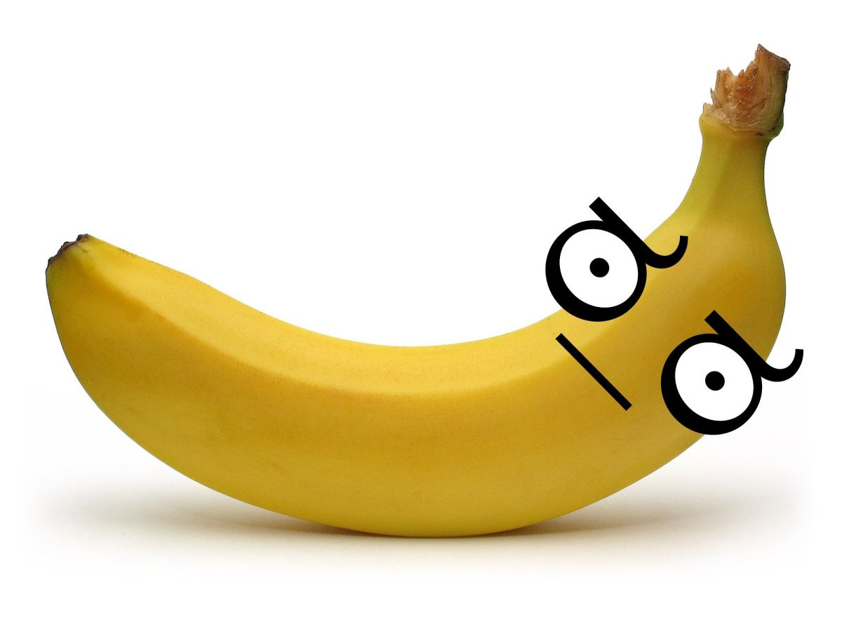 Смешной банан