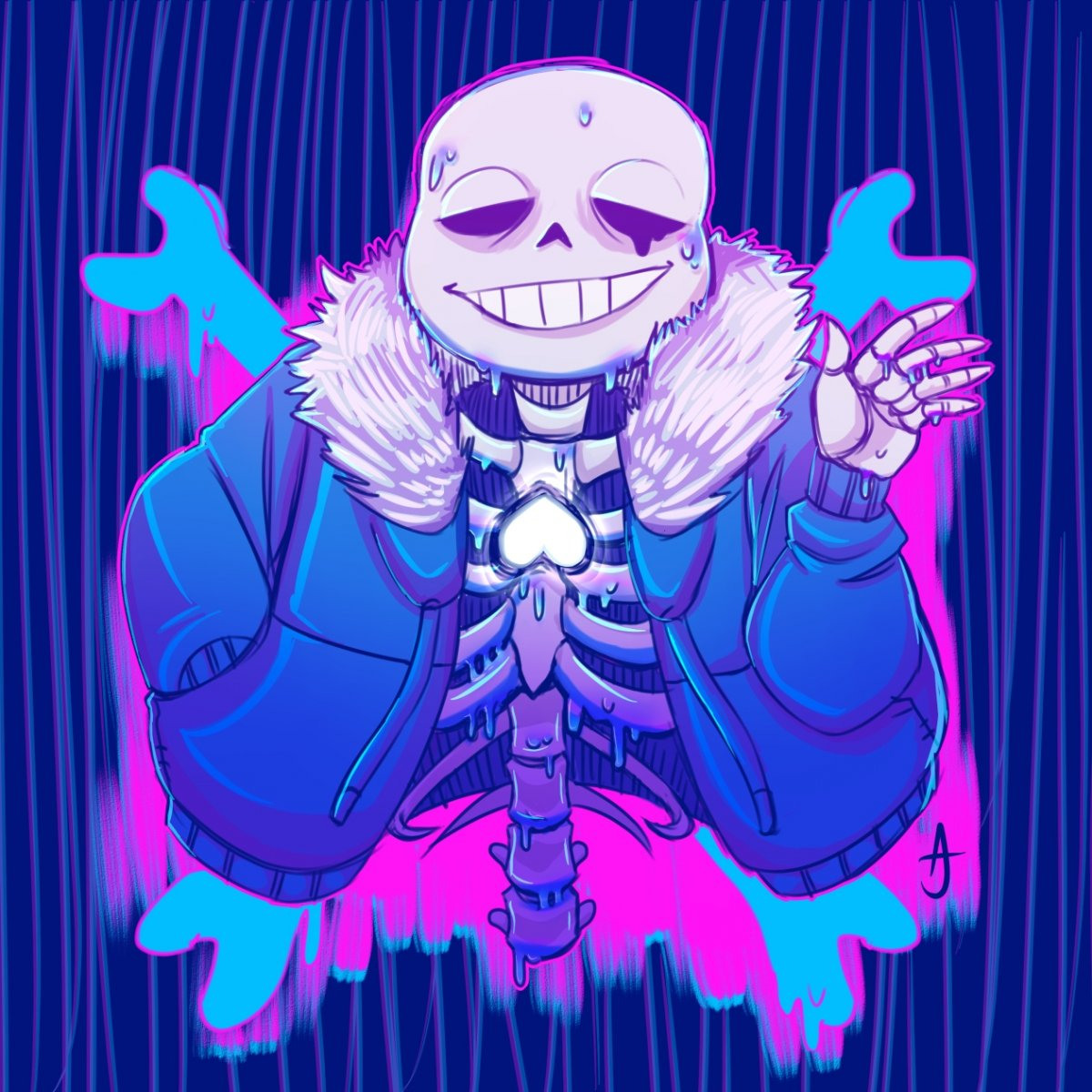 Фото sans из undertale