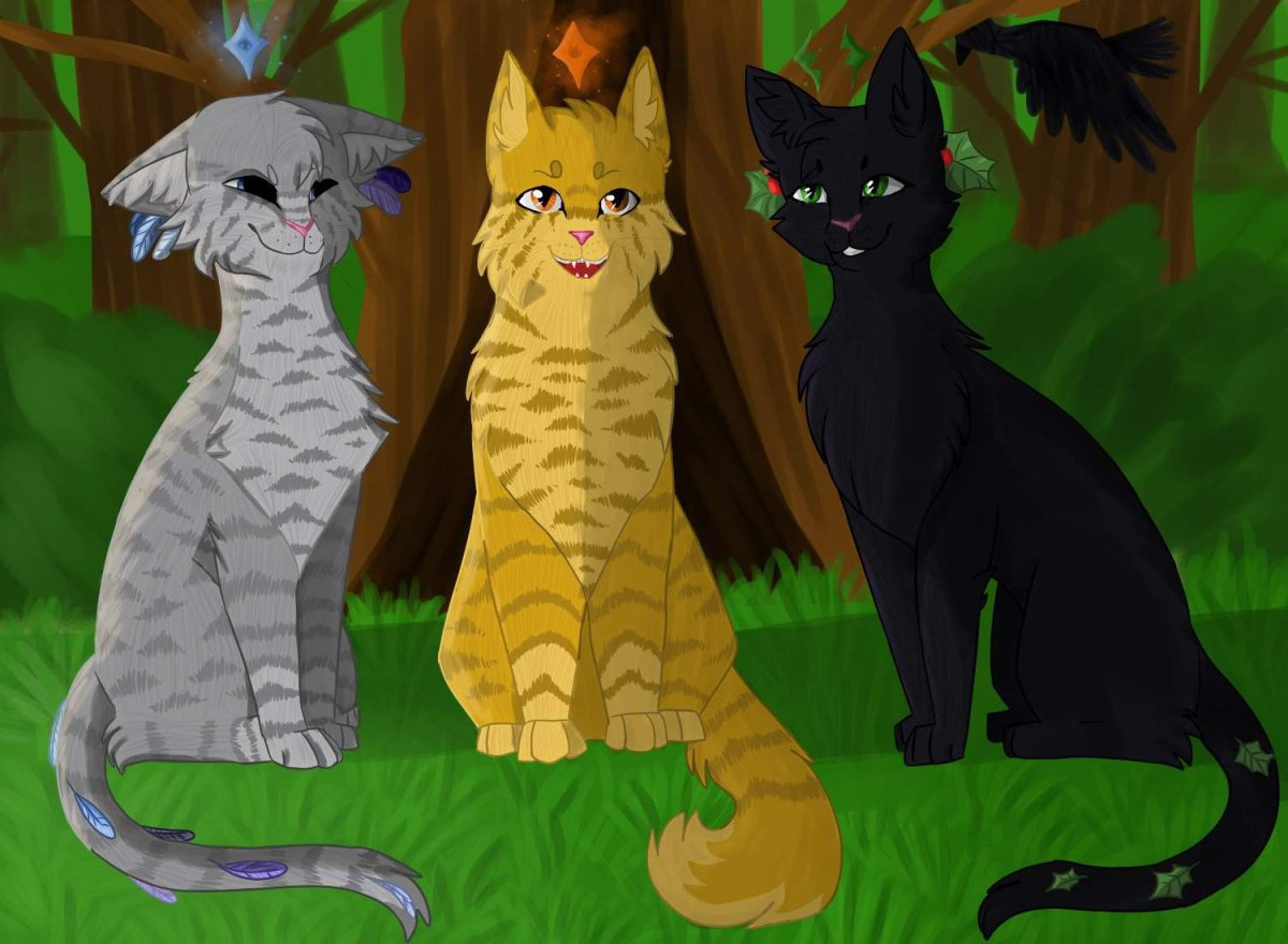Коты Воители Серогривка