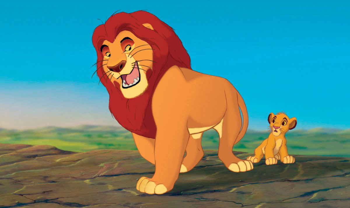 Фото король лев мультик симба