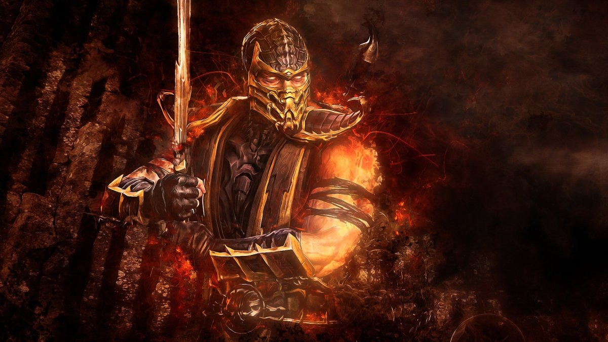 Картинки Скорпион из "Mortal Kombat" (100 фото) .