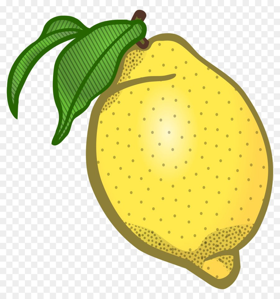 Лимон мультяшный
