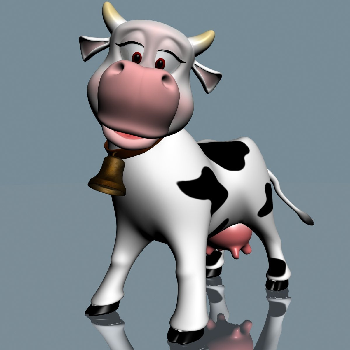 Корова 3d модель