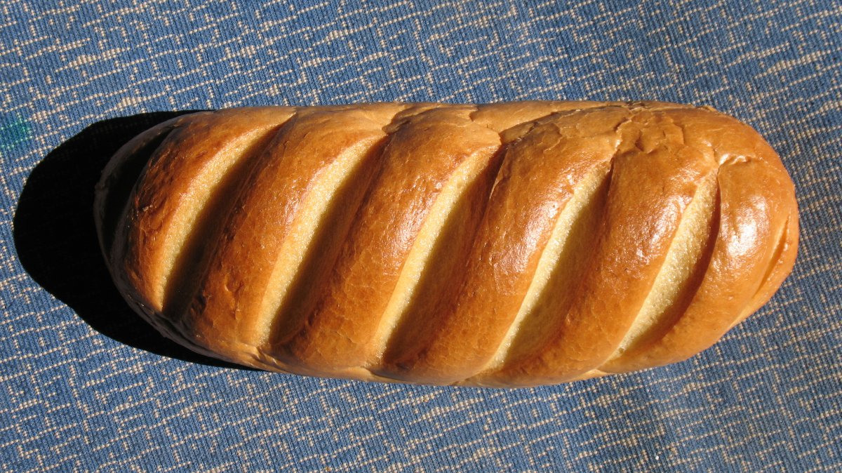 Хлеб с полосками
