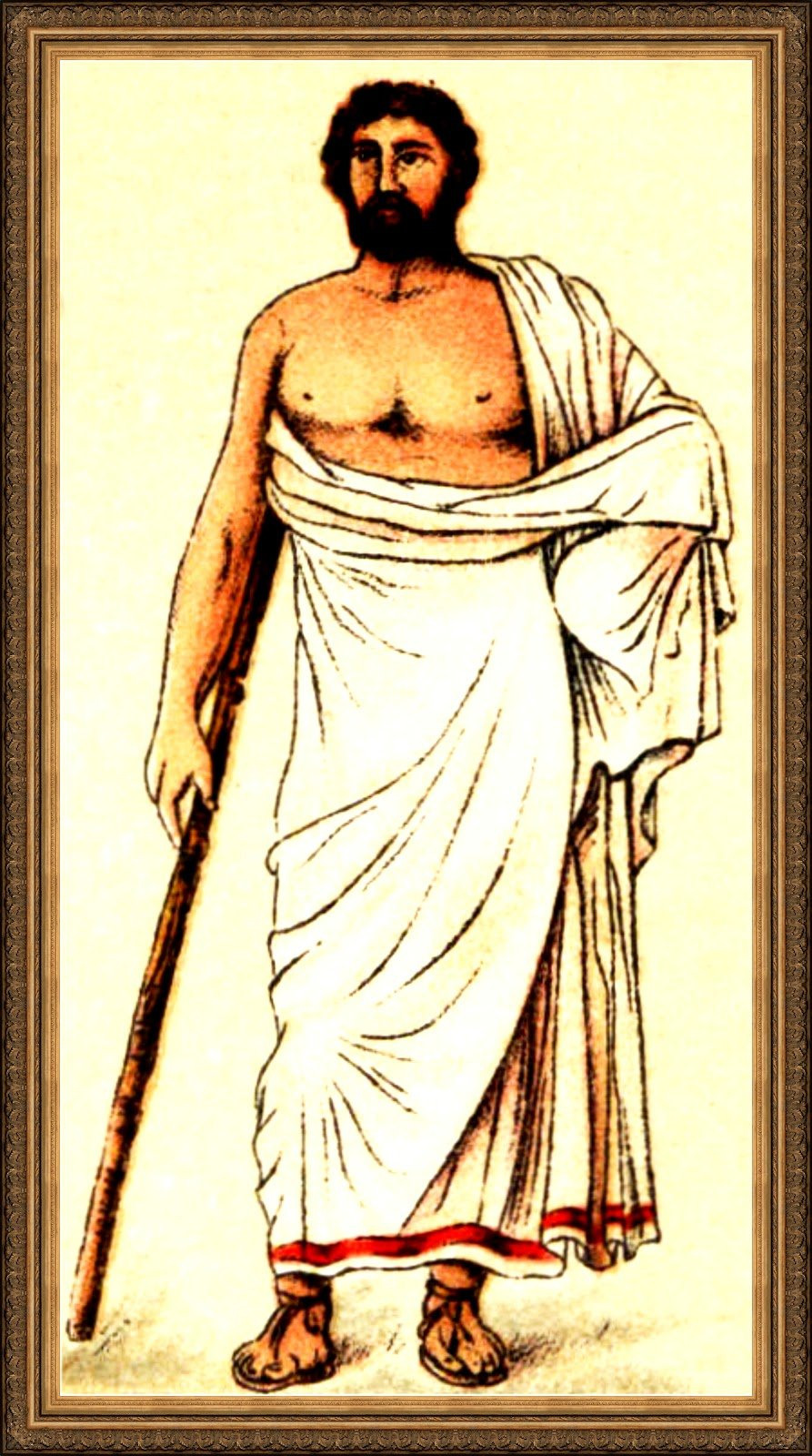Гиматий одежда древней Греции