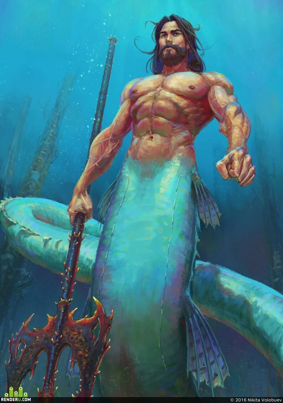 нептун морской царь картинки