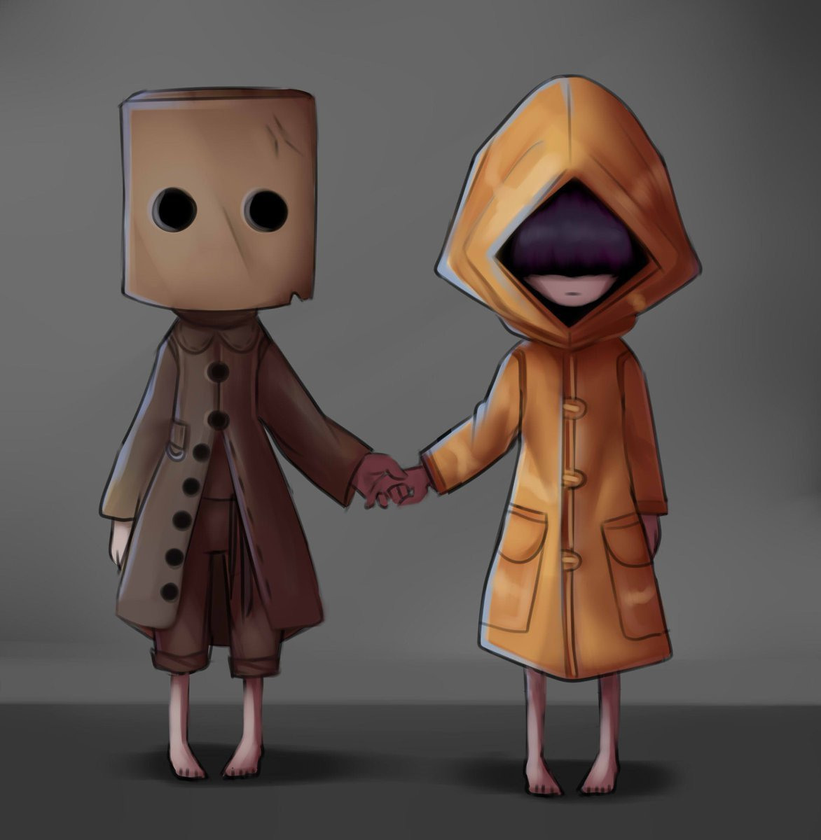 Картинки little nightmares 2 моно