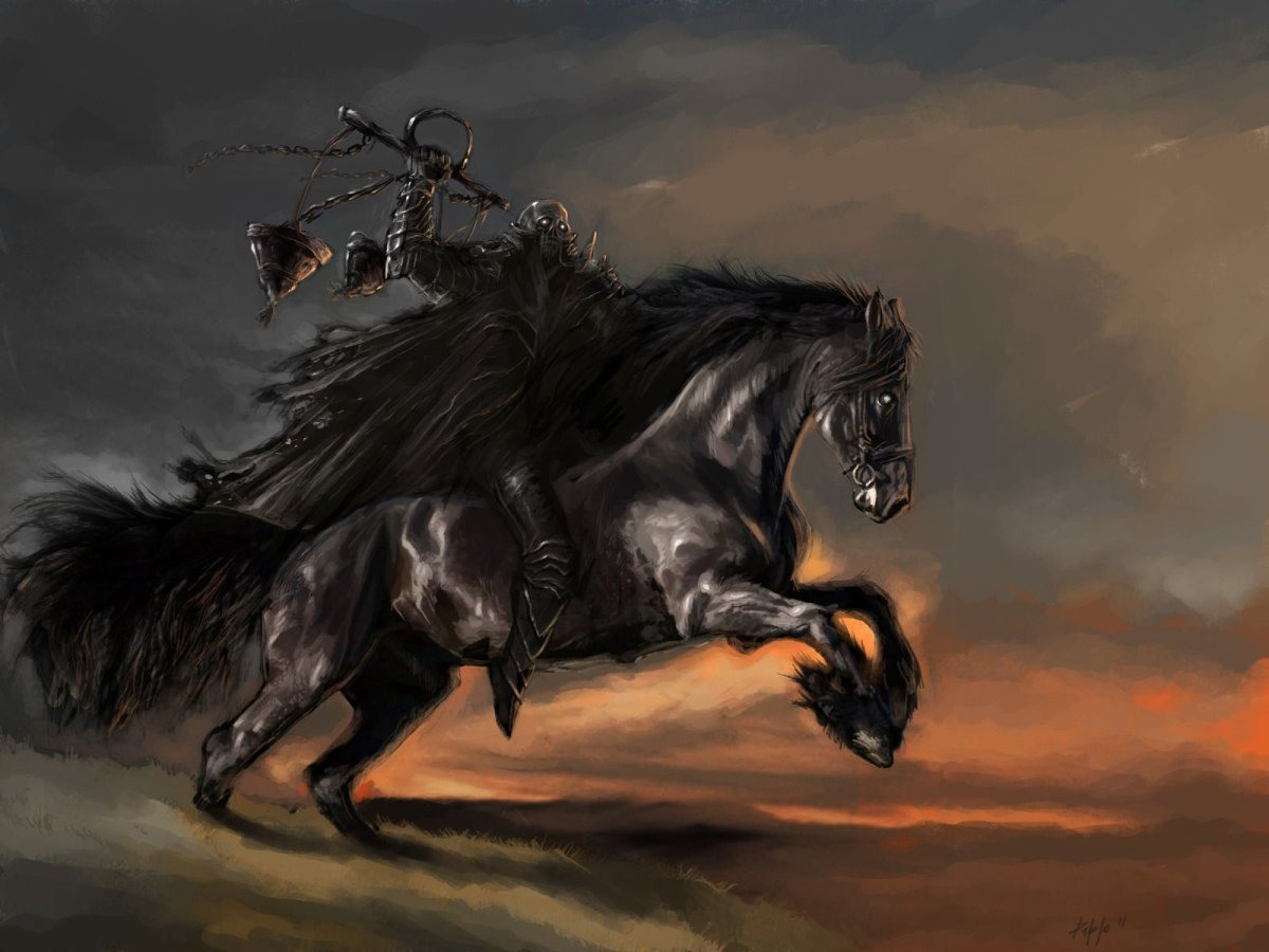 Лошади всадников апокалипсиса