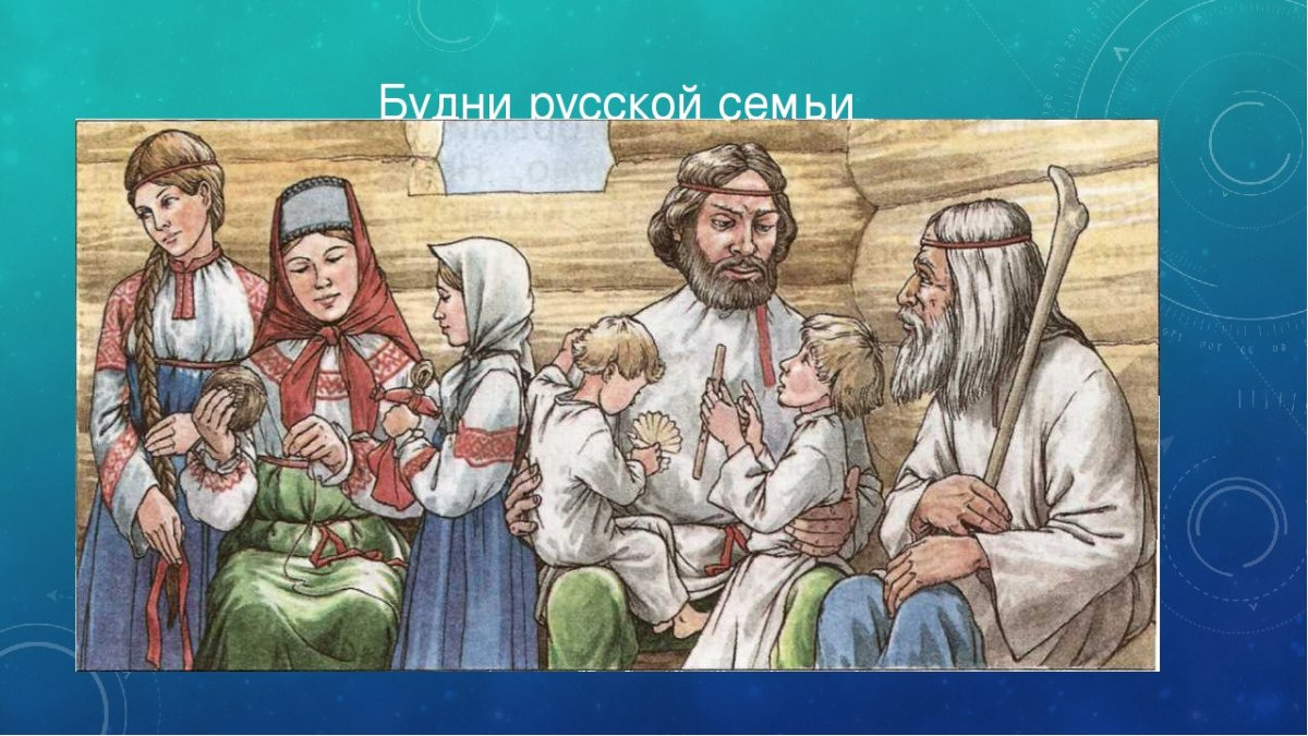 Семья в древней Руси