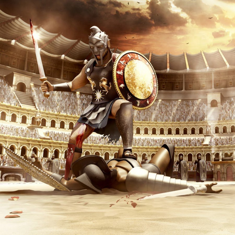 Гладиаторы в древнем Риме