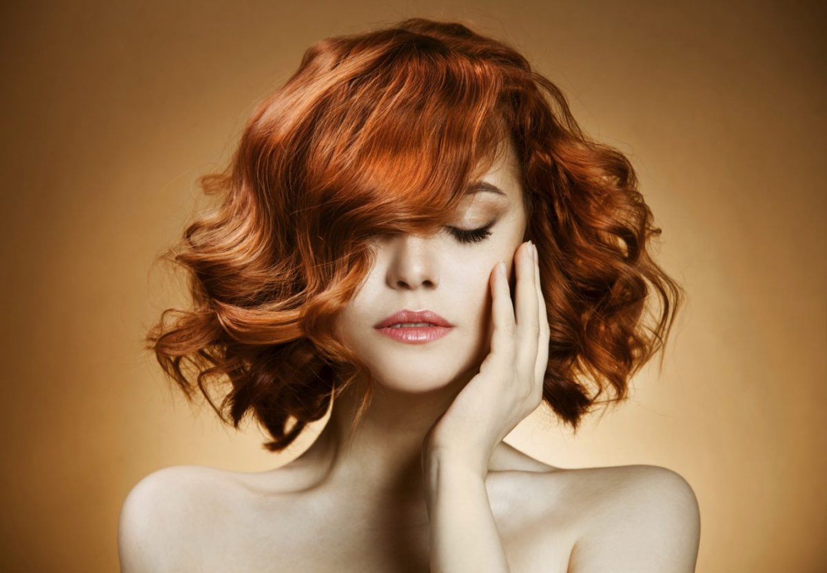 Причёски для рыжих волос женские