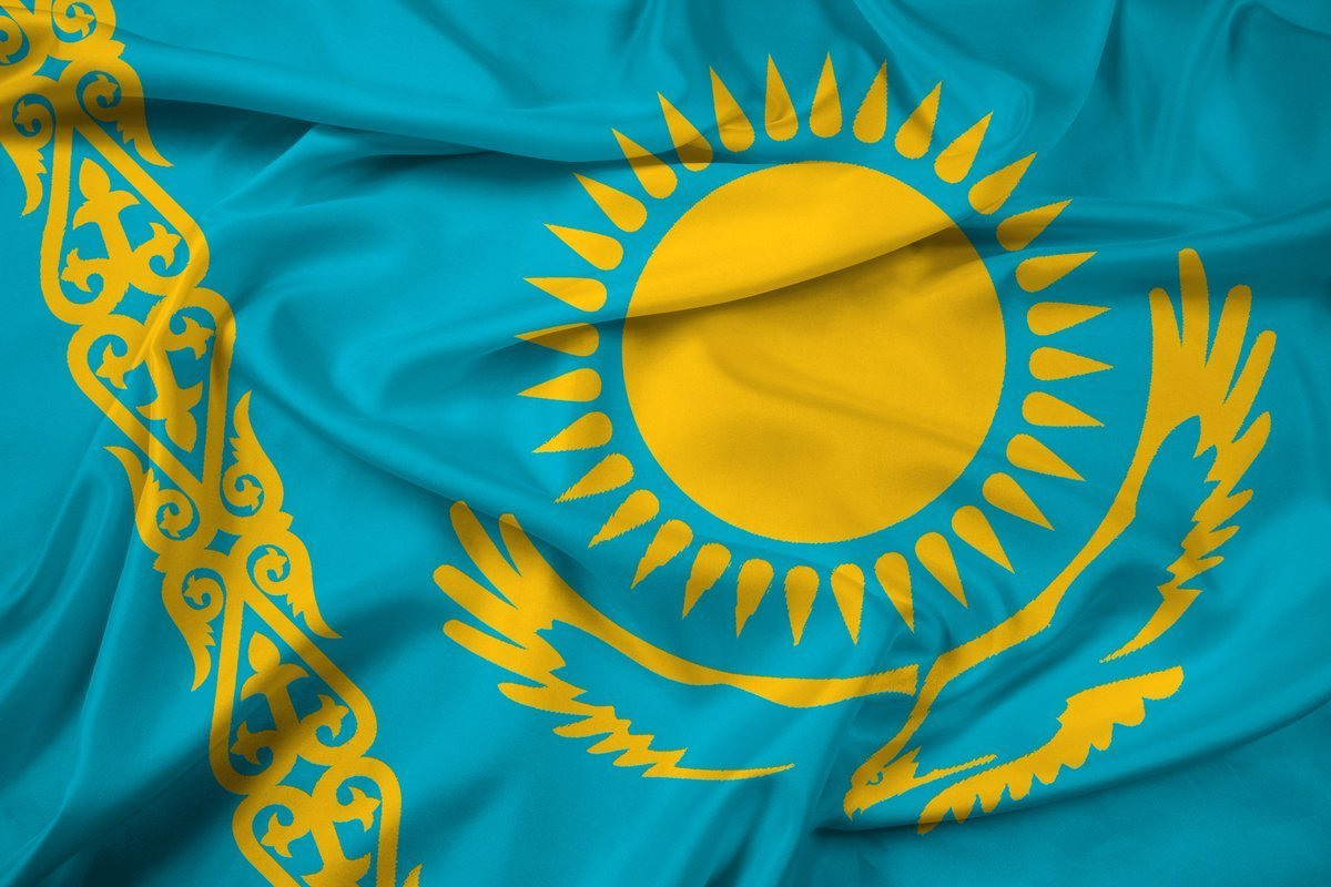 Флаг Казахстана и Казахстан