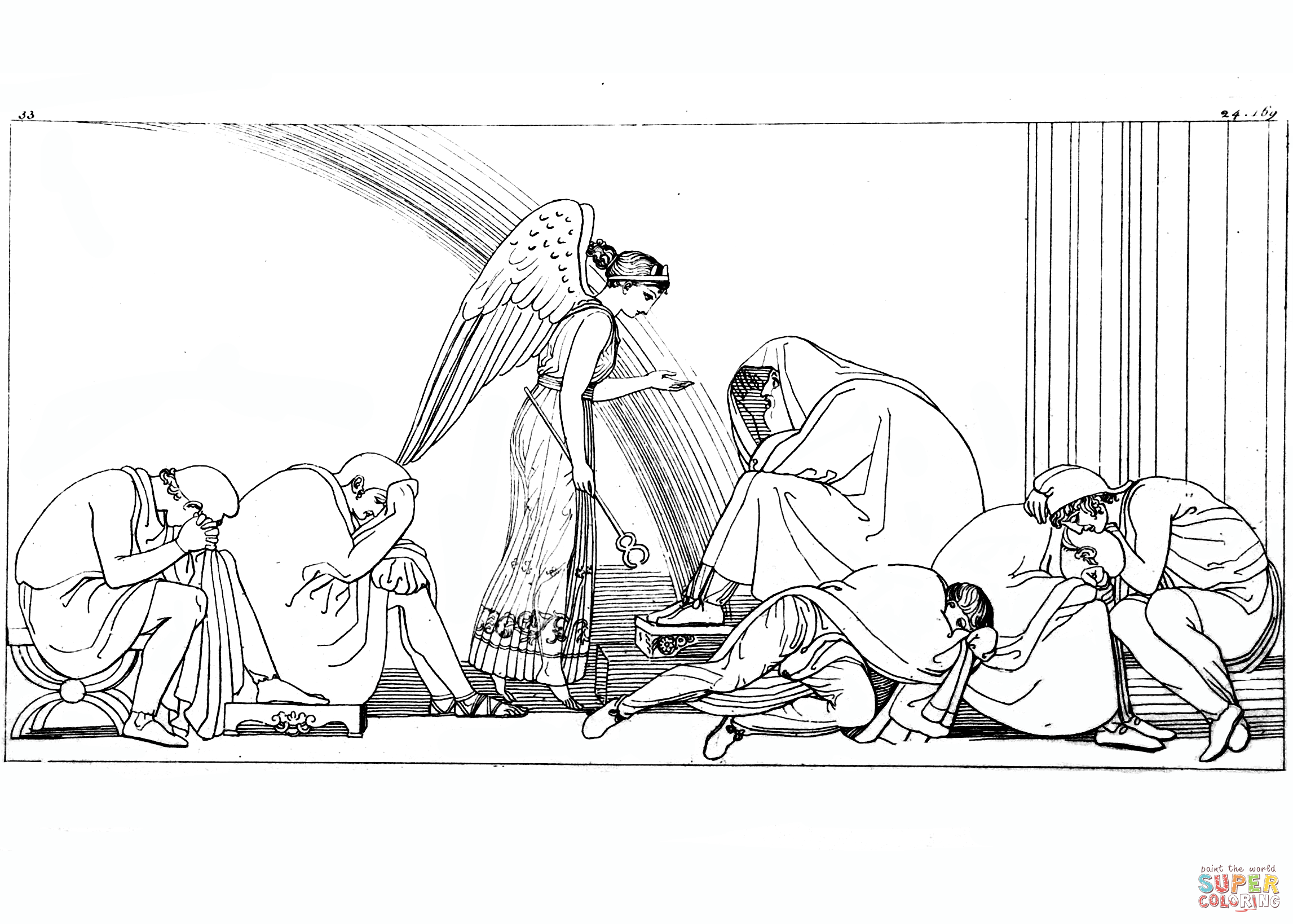 Иллюстрации к Одиссее Гомера